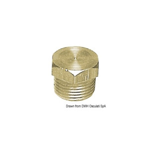 Osculati Tappo di chiusura filetto maschio Tappo maschio 1"1/4