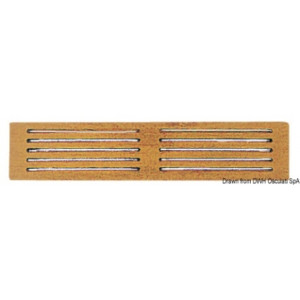 ARC Marine Frontalino di protezione Frontalino protezione teak 200x100 mm