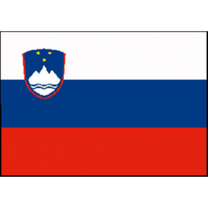 Adria Bandiere Bandiera Slovenia in tessuto 30 x 45 cm.