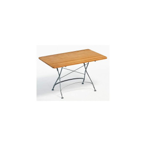 Weishäupl Tisch Classic eckig, 120 x 80 cm - Dunkelgrün