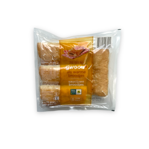 G'woon Saucijzenbroodjes Blätterteig mit Hackfleisch 4 Stk. x 70g 14,11 € pro 1 kg