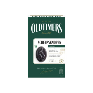 Oldtimers De Echte volzoete Scheepsknopen Drop 235g 18,68 € pro 1 kg