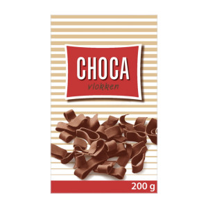 Choca Vlokken Vollmilchschokolade Flocken 200g 17,45 € pro 1 kg