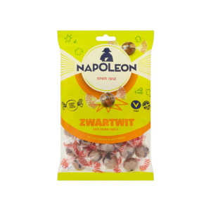 Napoleon Zwartwit Salmiak Kugeln 225g 15,51 € pro 1 kg