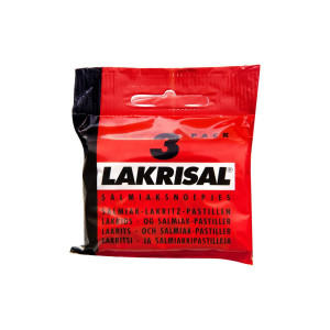 Lakrisal 3 Salmiak Rollen 25g 37,20 € pro 1 kg