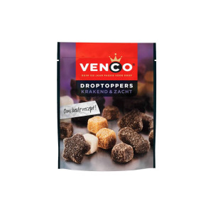 Venco Droptoppers Krakend & Zacht 215g 19,95 € pro 1 kg