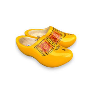 Holzschuhe Klompen Gelb Gr. 39