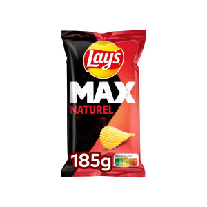 Lays MAX Naturel Chips 185g 20,49 € pro 1 kg