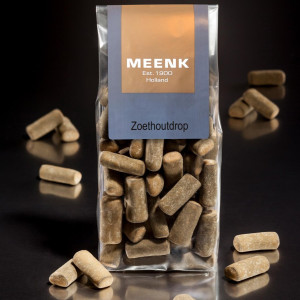 Meenk Zoethoutdrop Süßholzlakritz 180g 23,28 € pro 1 kg