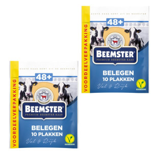 2x Beemster Premium Käse Mittelalt 48+ in Scheiben 250g 23,98 € pro 1 kg