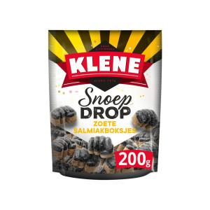 Klene Snoep Drop Zoete Salmiakboksjes 200g 21,95 € pro 1 kg
