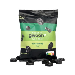 G'woon Zoete Drop Mix Lakritz süß 400g 11,22 € pro 1 kg