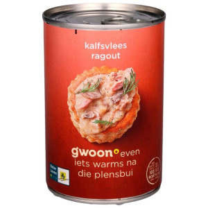 G'woon Kalbsfleisch Ragout 400g 9,97 € pro 1 kg