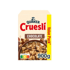 Quaker Cruesli Schokolade XXL 900g 11,10 € pro 1 kg