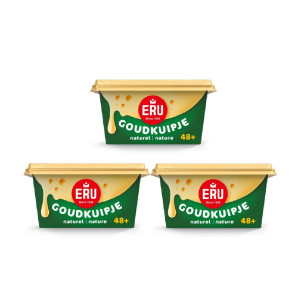 3 x Eru Goudkuipje Naturel Smeerkaas XXL 200g 18,32 € pro 1 kg