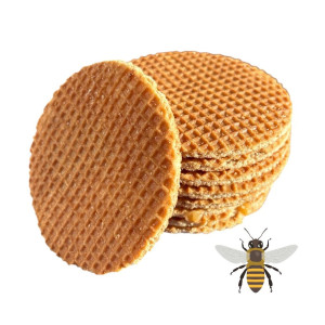 G'woon Honig Stroopwafels 10 Stk. 400g 10,72 € pro 1 kg