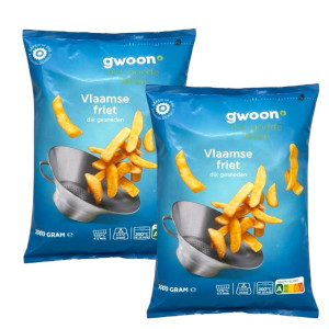 2 x G'woon Vlaamse Friet 1000g 12,00 € pro 1 kg