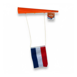 Oranje Vlag Toeter XL Fan-Tröte mit Flagge
