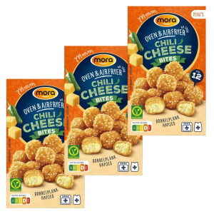 3 x Mora Oven & Airfryer Chili Cheese Bites 240g 45,82 € pro 1 kg