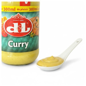 D&L Curry Soße 300ml 16,30 € pro 1 l