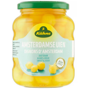Kühne Amsterdamse Uitjes Zwiebeln 340g 8,50 € pro 1 kg
