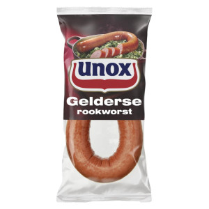Unox Rookworst Geräucherte Wurst 285g 21,02 € pro 1 kg