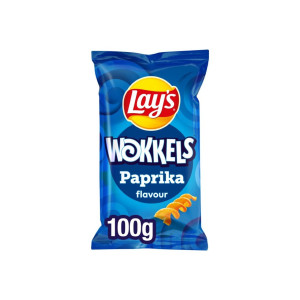 Lays Wokkels Paprika Chips 100g 39,90 € pro 1 kg