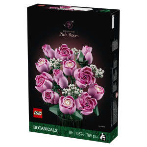 Lego Buket af pink roser 10374 - 789 dele -  Botanicals
