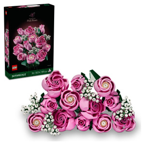 Lego Buket af pink roser 10374 - 789 dele -  Botanicals