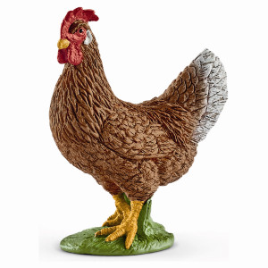 Schleich Høne - 13826 -  Farm World
