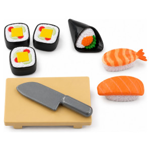 HOME-TEX Sushi legemad til legekøkken - 8 dele