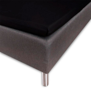 Butterfly Silk Silkelagen - Kuvertlagen 90x200x8 cm - Sort - 100% Silke -