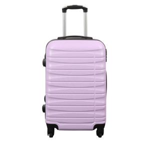 Borg Living Kabinekuffert - Hardcase - Lys lilla håndbagage kuffert tilbud
