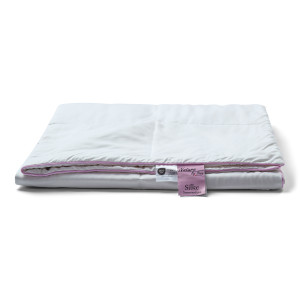 Nature By Borg Junior sommer silkedyne - 100% mulberry silke og bambus - 100x140 cm -  dyne
