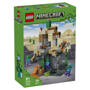 Lego Zombie-fangekælder 21587 - 284 dele - Minecraft