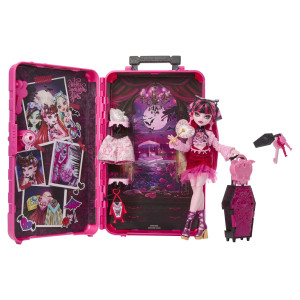Monster High Skulltimate Secrets Draculaura dukke - Gore-geous Oasis - 19+ dele - 30 cm