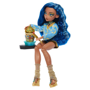 Monster High Self-Scare Secrets Frankie Stein - 13 tilbehørs dele - 30 cm