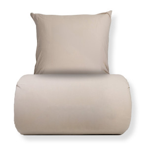 Nordstrand Home Dobbelt sengetøj 240x220 cm - Stonewashed - Firm sand