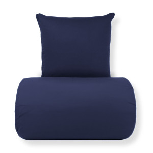 Nordstrand Home Sengetøj - Stonewashed - Firm deep blue