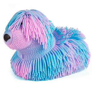 HOME-TEX Langhåret stretchy hund 22 cm - Blå