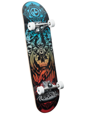 HOME-TEX Skateboard - California Concave Maple - Multi