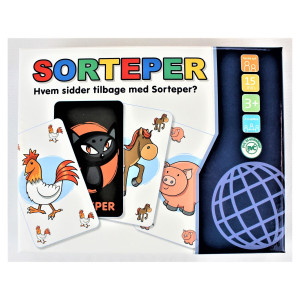 HOME-TEX Sorteper spil med dyr - 41 kort