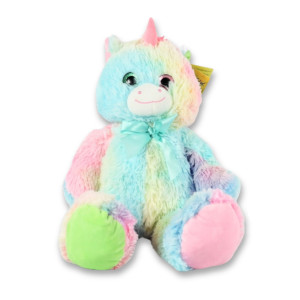 HOME-TEX Enhjørning bamse 54cm høj i pastel farver