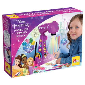 Disney Princess tegneprojektor - kreativt tegnesæt med tusser og 32 motiver
