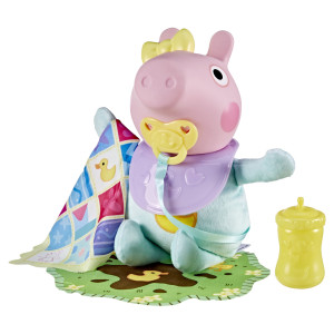 Gurli Gris Evie interaktiv krammedukke - 28 cm