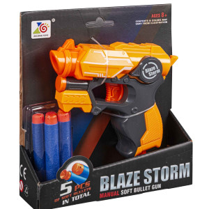 HOME-TEX Blaze Storm Softbullet pistol - Gul