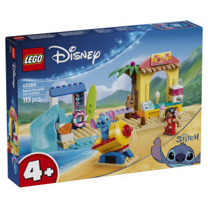 Lego Strandsjov med Lilo og Stitch 43280 - 113 dele - Disneyâ„¢
