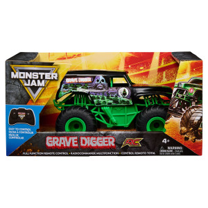 Monster Jam Grave Digger fjernstyret truck - 1:24