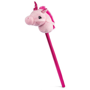 HOME-TEX Kæphest med lyde - 70 cm - Unicorn