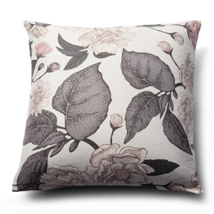 In Style Pudebetræk 60x63 cm - Microfiber - Beige blomstret print